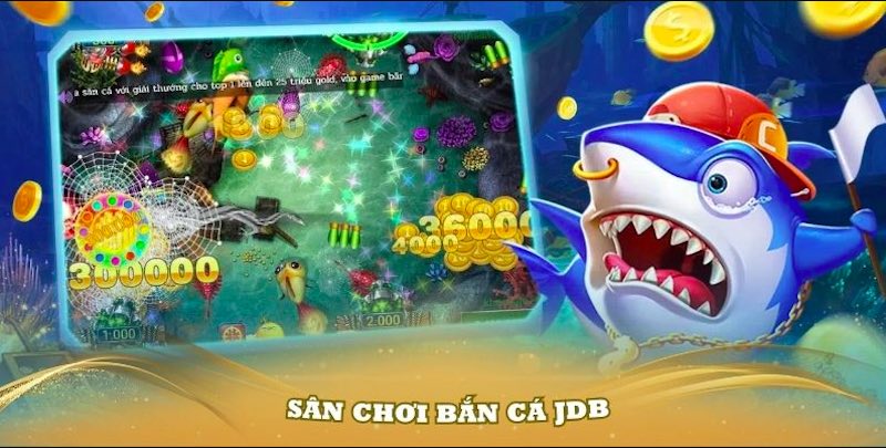 Không gian đại dương trong Bắn cá JDB tái hiện bằng hiệu ứng 3D vô cùng sống động